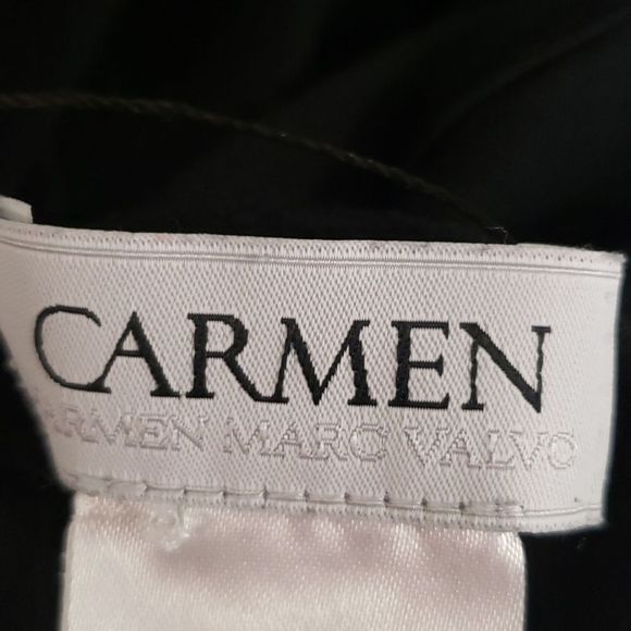 Carmen ๐๐ Black Light Cosy Dress Size S - Picture 7 of 8